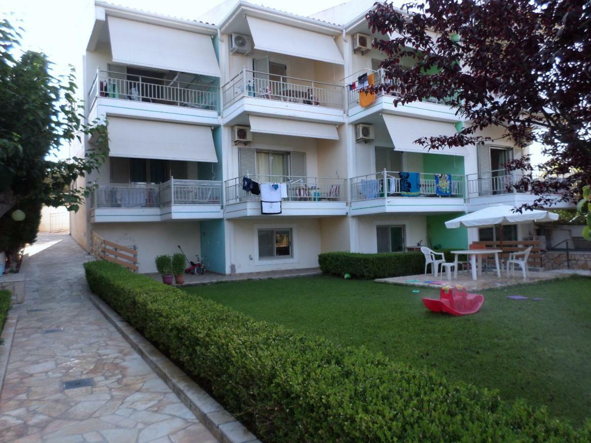 Asfodelos Apartment Hotel Каковатос Экстерьер фото